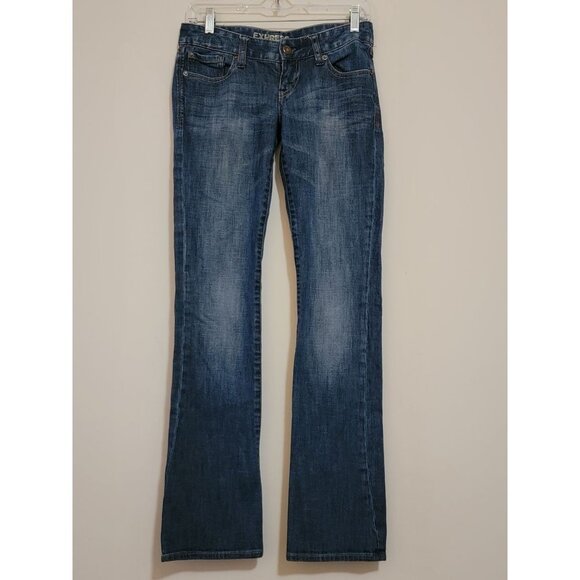 Express Zelda Barely Boot Jeans SZ 0R - Picture 1 of 9